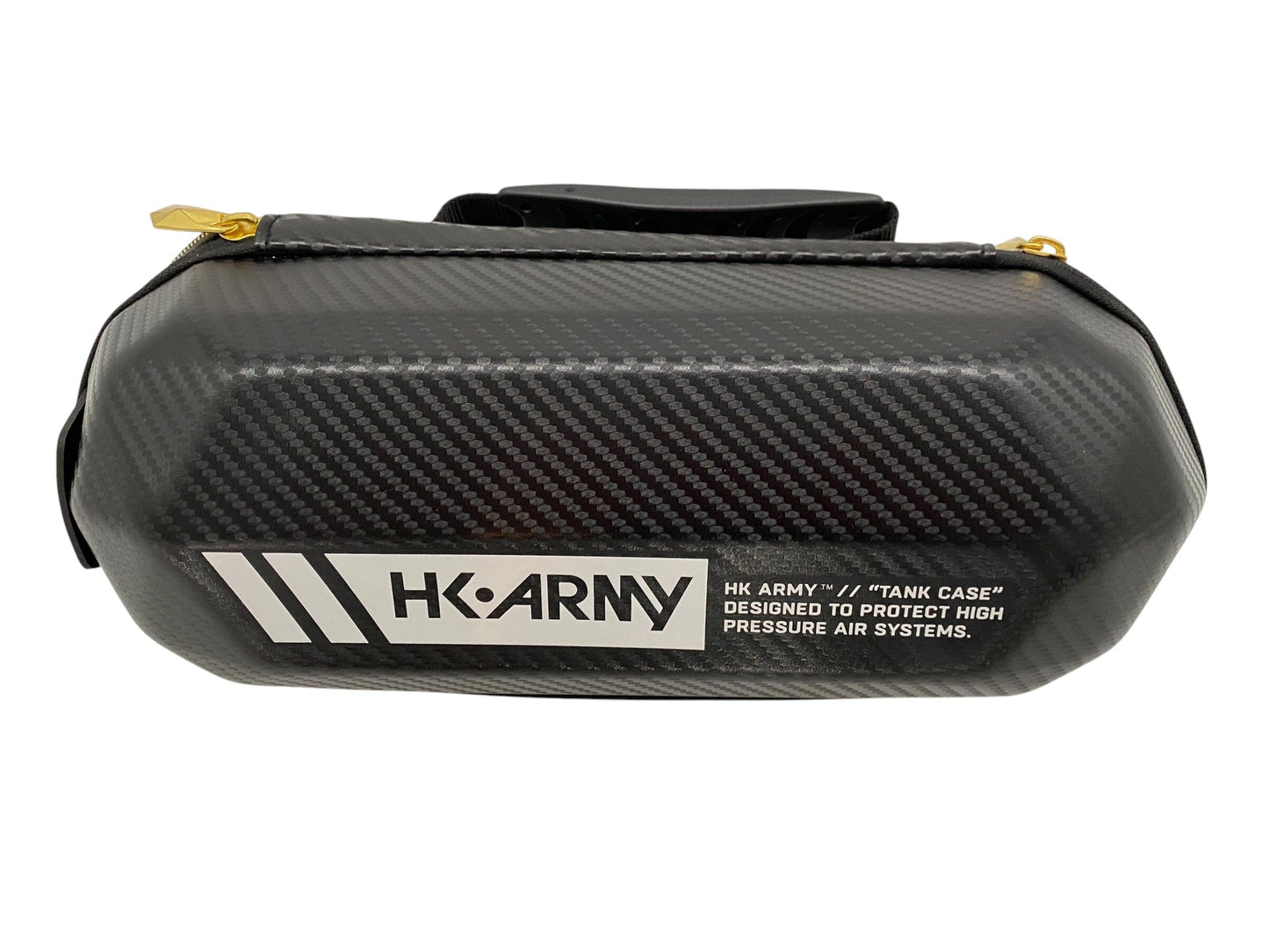 Used HK Army EXO Carbon Fiber Tank Case - Black Paintball Gun from CPXBrosPaintball Buy/Sell/Trade Paintball Markers, New Paintball Guns, Paintball Hoppers, Paintball Masks, and Hormesis Headbands