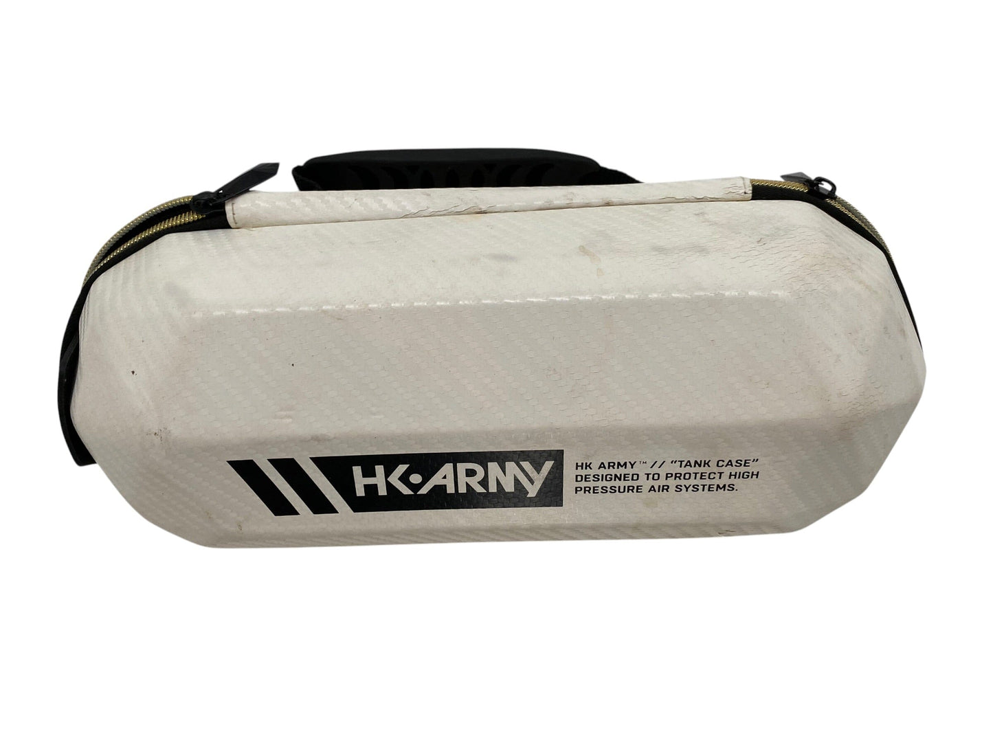 Used HK Army EXO Carbon Fiber Tank Case - Carbon White Paintball Gun from CPXBrosPaintball Buy/Sell/Trade Paintball Markers, New Paintball Guns, Paintball Hoppers, Paintball Masks, and Hormesis Headbands