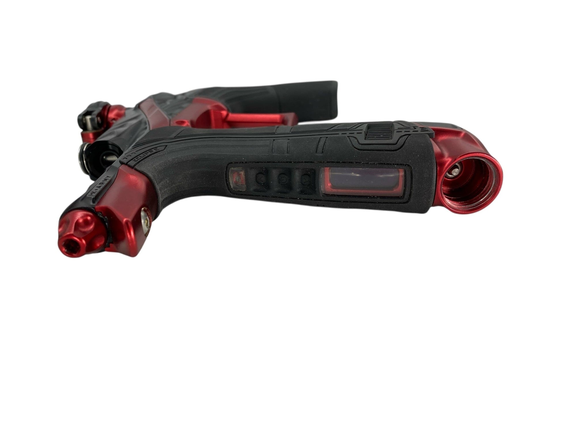 Used Hk Army Fossil Lv2 Paintball Gun Black/Red Paintball Gun from CPXBrosPaintball Buy/Sell/Trade Paintball Markers, New Paintball Guns, Paintball Hoppers, Paintball Masks, and Hormesis Headbands