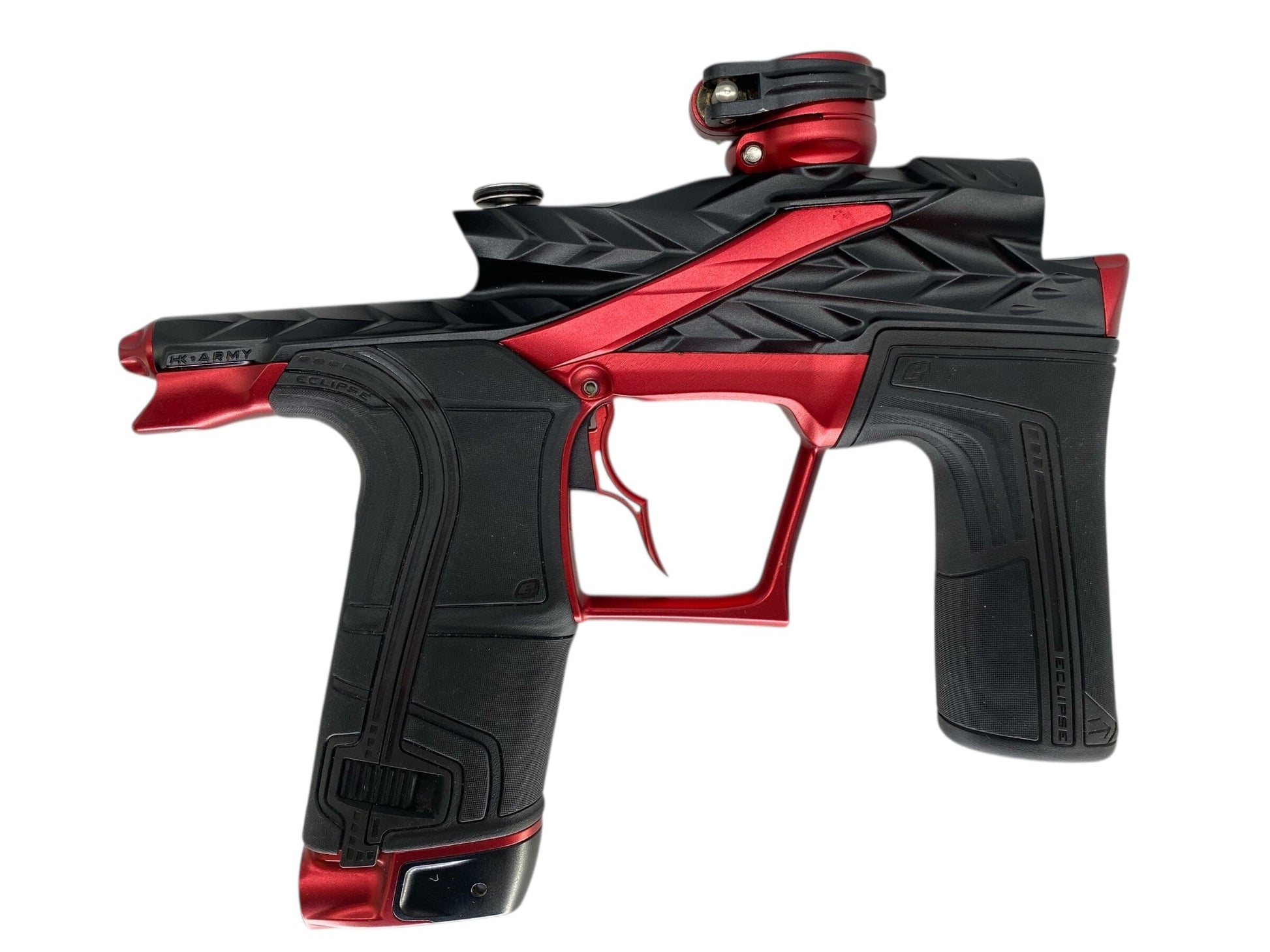 Used Hk Army Fossil Lv2 Paintball Gun Black/Red Paintball Gun from CPXBrosPaintball Buy/Sell/Trade Paintball Markers, New Paintball Guns, Paintball Hoppers, Paintball Masks, and Hormesis Headbands
