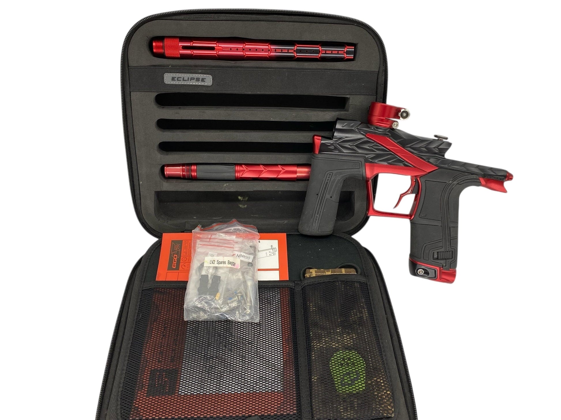 Used Hk Army Fossil Lv2 Paintball Gun Black/Red Paintball Gun from CPXBrosPaintball Buy/Sell/Trade Paintball Markers, New Paintball Guns, Paintball Hoppers, Paintball Masks, and Hormesis Headbands