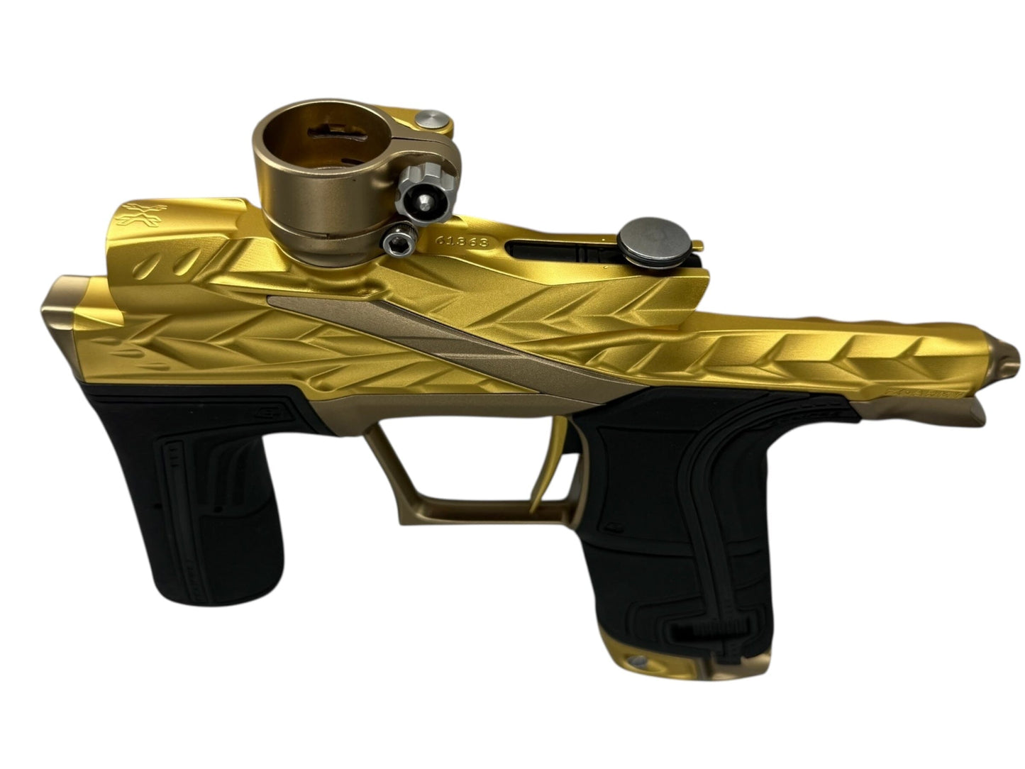 Used Hk Army Fossil Lv2 Paintball Gun Gold/Bronze Paintball Gun from CPXBrosPaintball Buy/Sell/Trade Paintball Markers, New Paintball Guns, Paintball Hoppers, Paintball Masks, and Hormesis Headbands