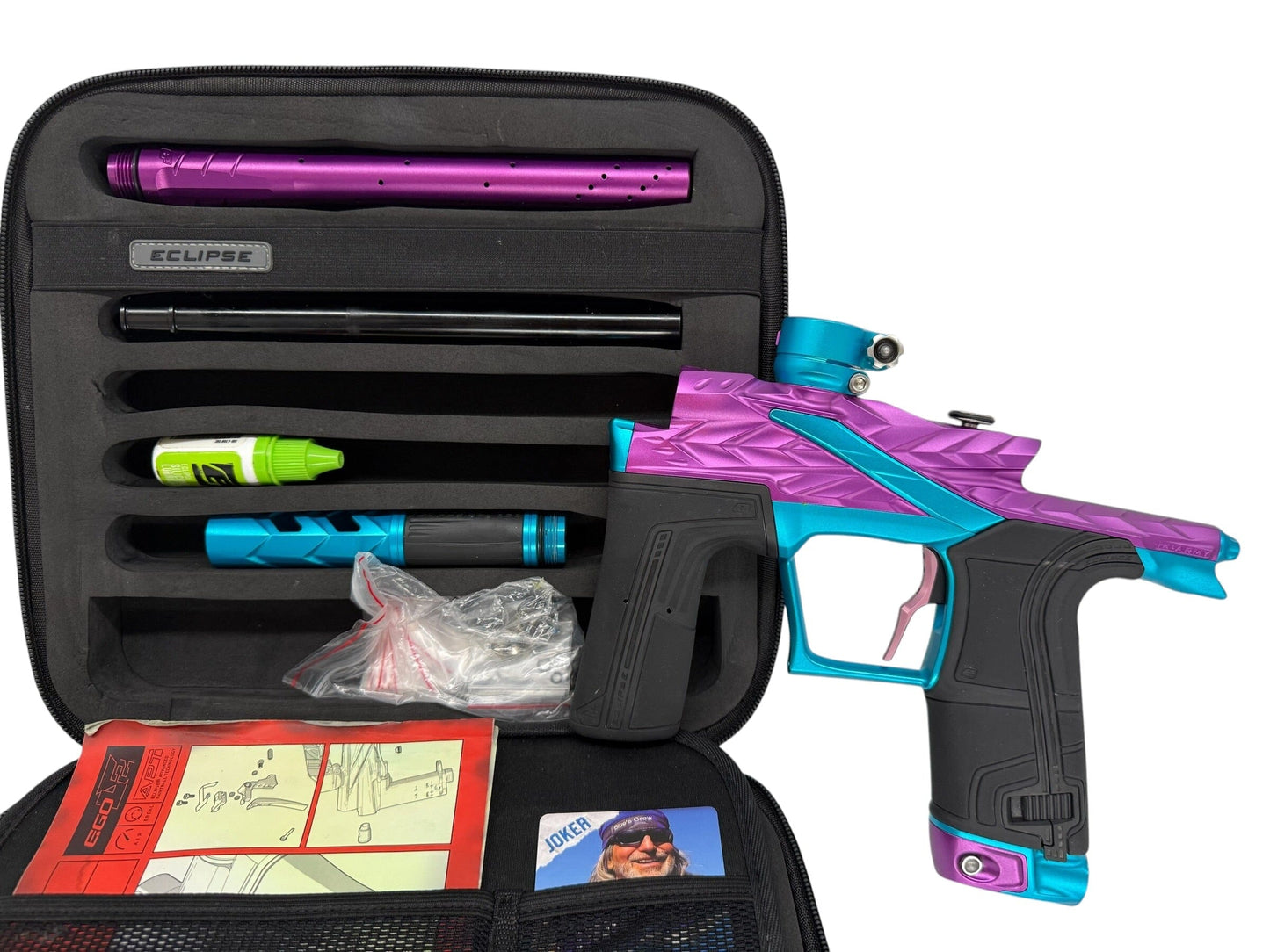 Used Hk Army Fossil Lv2 Paintball Gun Purple/Blue Paintball Gun from CPXBrosPaintball Buy/Sell/Trade Paintball Markers, New Paintball Guns, Paintball Hoppers, Paintball Masks, and Hormesis Headbands