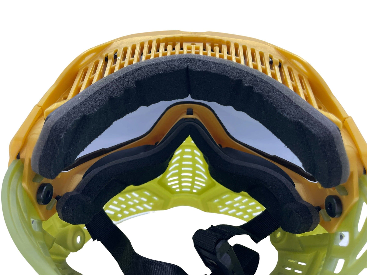 Used HK Army / JT RMX Paintball Mask - Gold/Ghost Gator Paintball Gun from CPXBrosPaintball Buy/Sell/Trade Paintball Markers, New Paintball Guns, Paintball Hoppers, Paintball Masks, and Hormesis Headbands