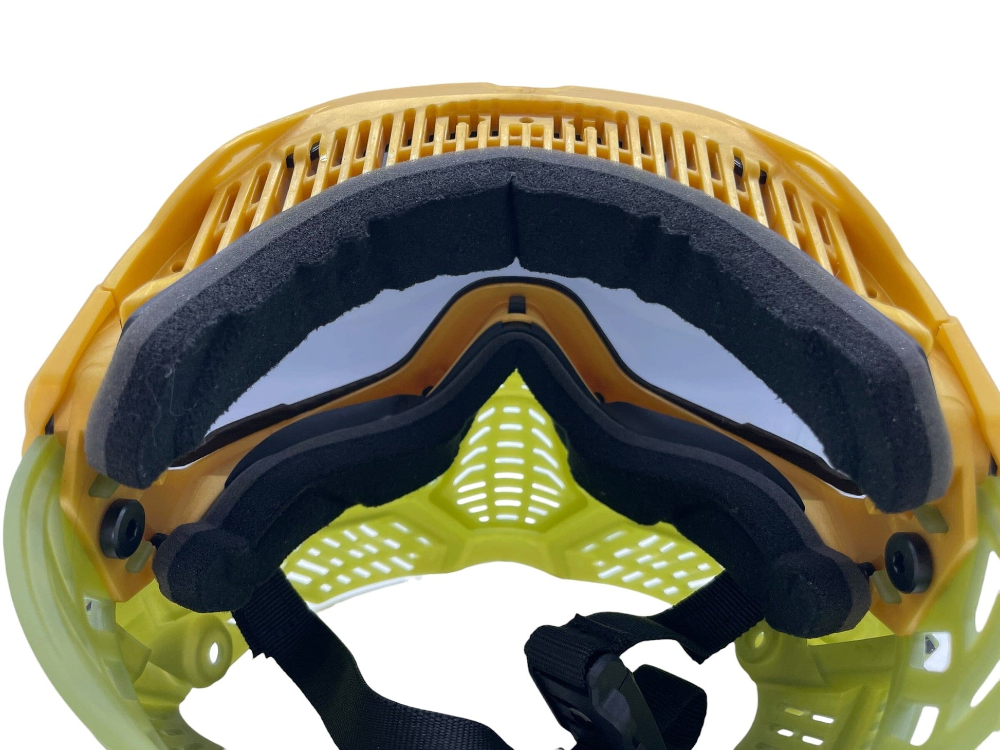 Used HK Army / JT RMX Paintball Mask - Gold/Ghost Gator Paintball Gun from CPXBrosPaintball Buy/Sell/Trade Paintball Markers, New Paintball Guns, Paintball Hoppers, Paintball Masks, and Hormesis Headbands