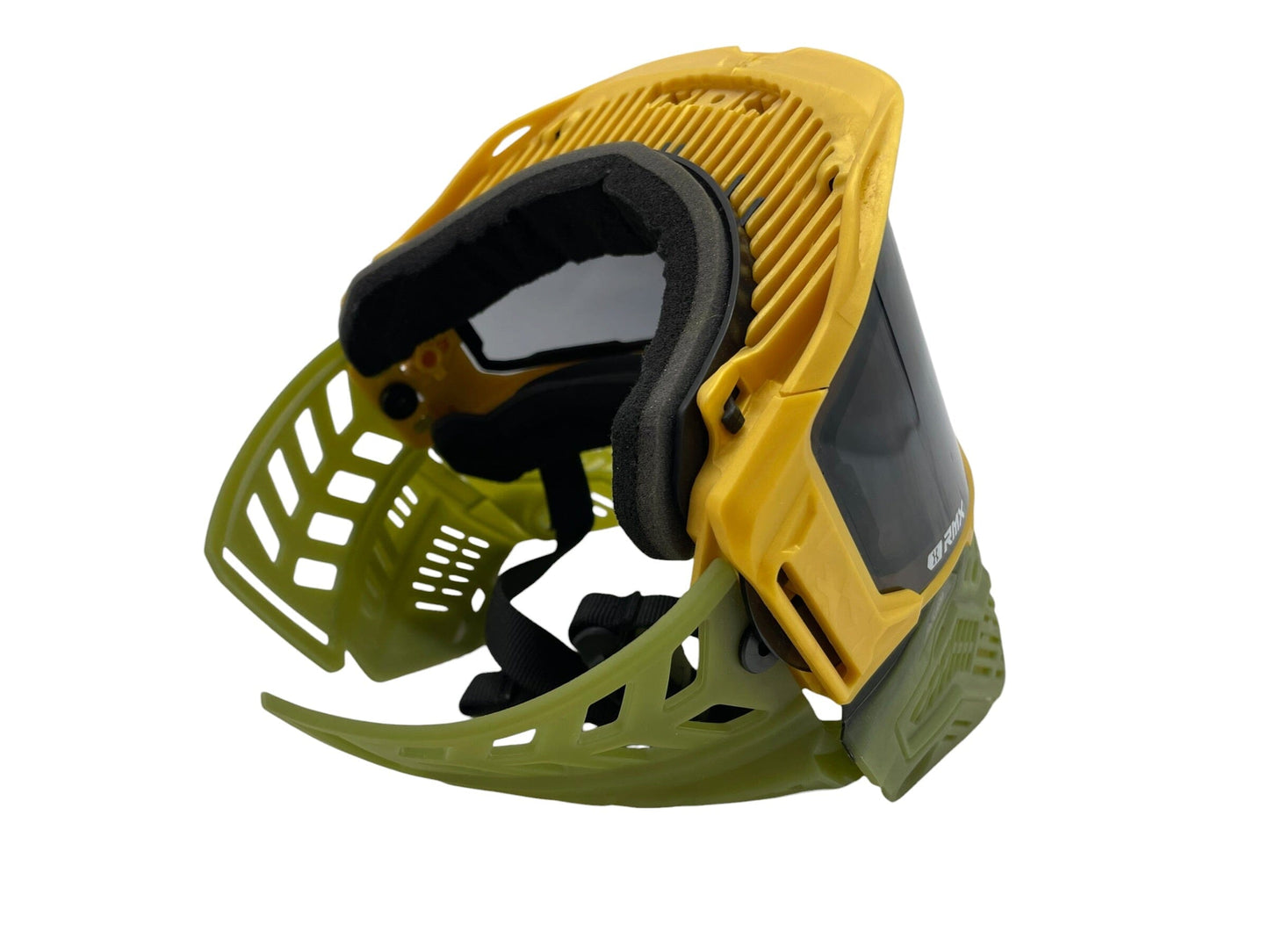 Used HK Army / JT RMX Paintball Mask - Gold/Ghost Gator Paintball Gun from CPXBrosPaintball Buy/Sell/Trade Paintball Markers, New Paintball Guns, Paintball Hoppers, Paintball Masks, and Hormesis Headbands