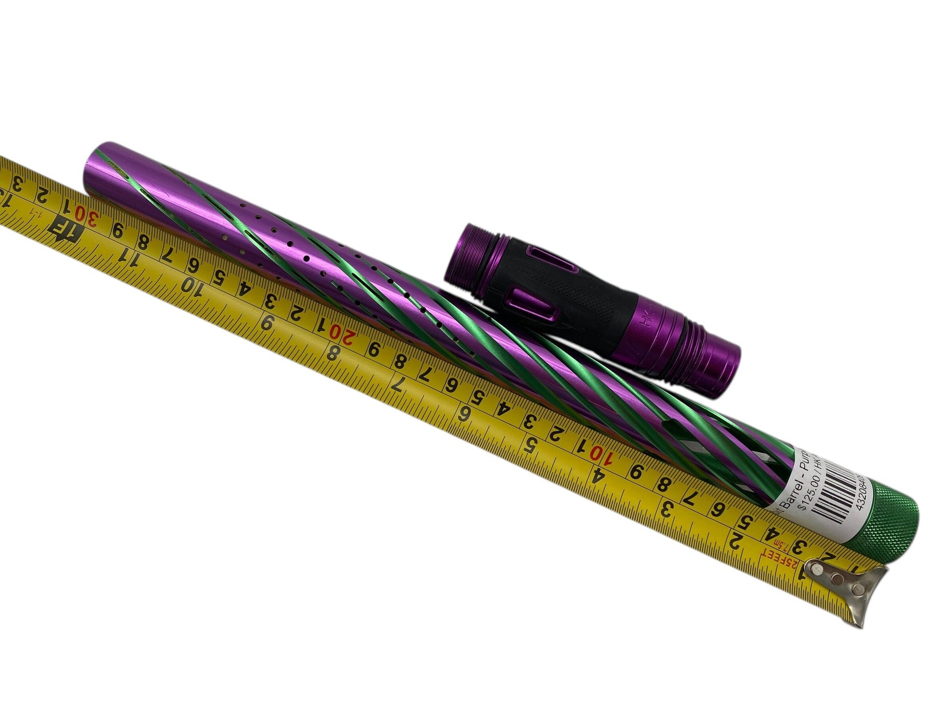 Used Hk Army LAZR Elite Orbit Barrel Tip and Back : LUXE THREADED : PURPLE/GREEN Paintball Gun from CPXBrosPaintball Buy/Sell/Trade Paintball Markers, New Paintball Guns, Paintball Hoppers, Paintball Masks, and Hormesis Headbands