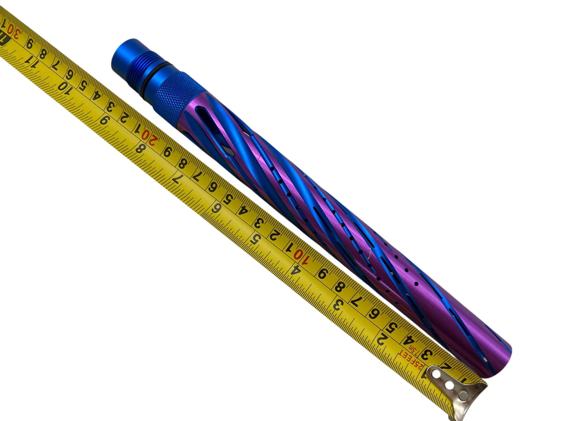Used HK Army LAZR Elite Orbit Front Barrel Tip Blue Purple Paintball Gun from CPXBrosPaintball Buy/Sell/Trade Paintball Markers, New Paintball Guns, Paintball Hoppers, Paintball Masks, and Hormesis Headbands