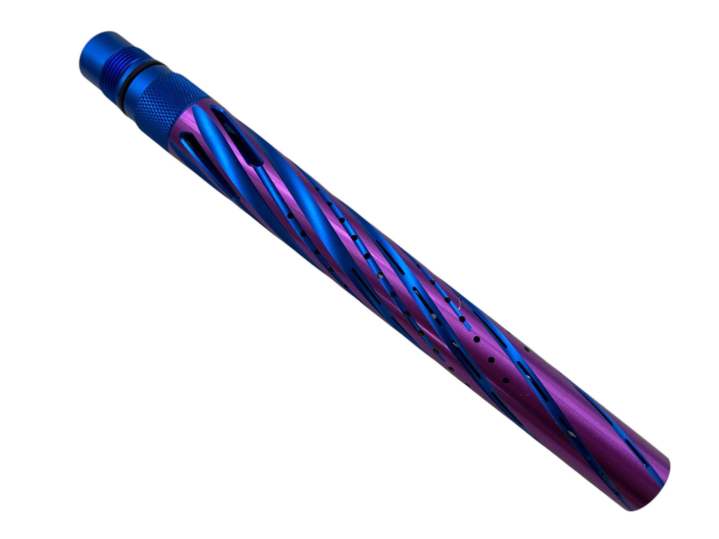 Used HK Army LAZR Elite Orbit Front Barrel Tip Blue Purple Paintball Gun from CPXBrosPaintball Buy/Sell/Trade Paintball Markers, New Paintball Guns, Paintball Hoppers, Paintball Masks, and Hormesis Headbands