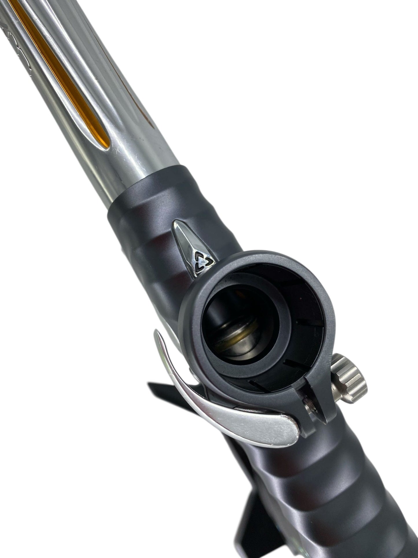 Used Hk Army Luxe X Ripper Paintball Gun Grey/Silver Paintball Gun from CPXBrosPaintball Buy/Sell/Trade Paintball Markers, New Paintball Guns, Paintball Hoppers, Paintball Masks, and Hormesis Headbands