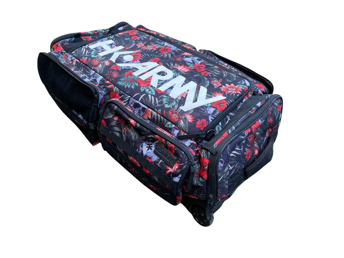 Used HK Army Rolling Gear Bag - Expand - Tropical Skull Paintball Gun from CPXBrosPaintball Buy/Sell/Trade Paintball Markers, New Paintball Guns, Paintball Hoppers, Paintball Masks, and Hormesis Headbands