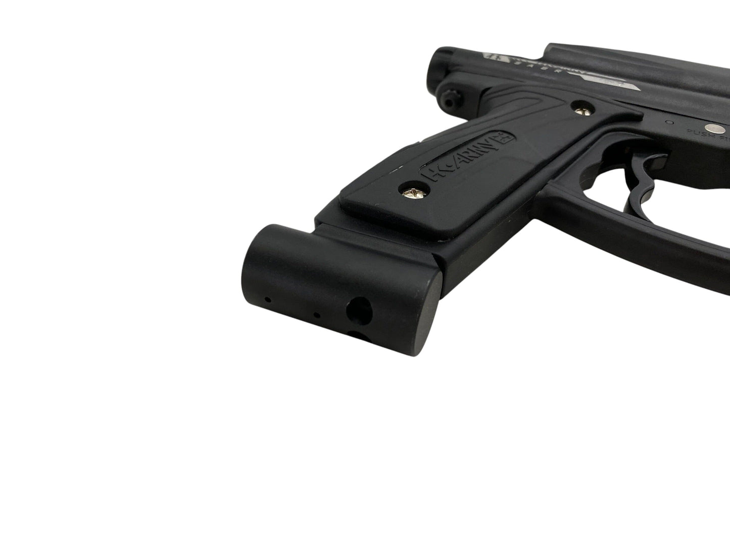 Used HK ARMY SABR Dust Black / Black Paintball Gun Paintball Gun from CPXBrosPaintball Buy/Sell/Trade Paintball Markers, New Paintball Guns, Paintball Hoppers, Paintball Masks, and Hormesis Headbands
