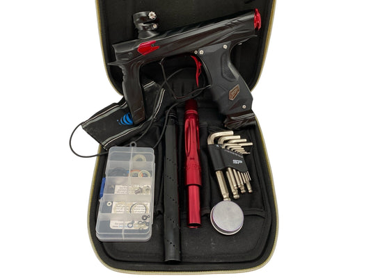 Used Hk Army Shocker Amp Paintball Gun Black/Red Paintball Gun from CPXBrosPaintball Buy/Sell/Trade Paintball Markers, New Paintball Guns, Paintball Hoppers, Paintball Masks, and Hormesis Headbands