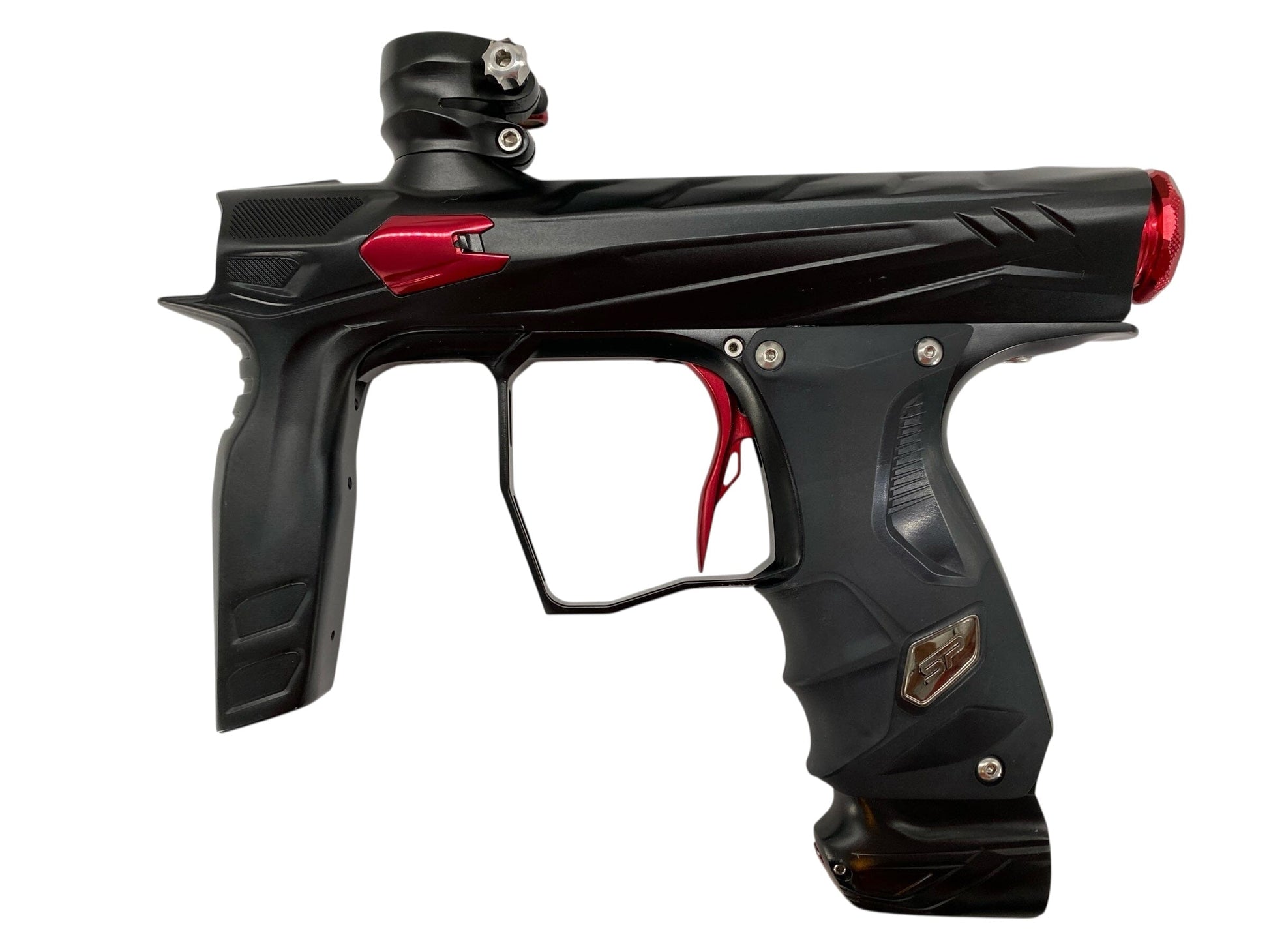 Used Hk Army Shocker Amp Paintball Gun Black/Red Paintball Gun from CPXBrosPaintball Buy/Sell/Trade Paintball Markers, New Paintball Guns, Paintball Hoppers, Paintball Masks, and Hormesis Headbands