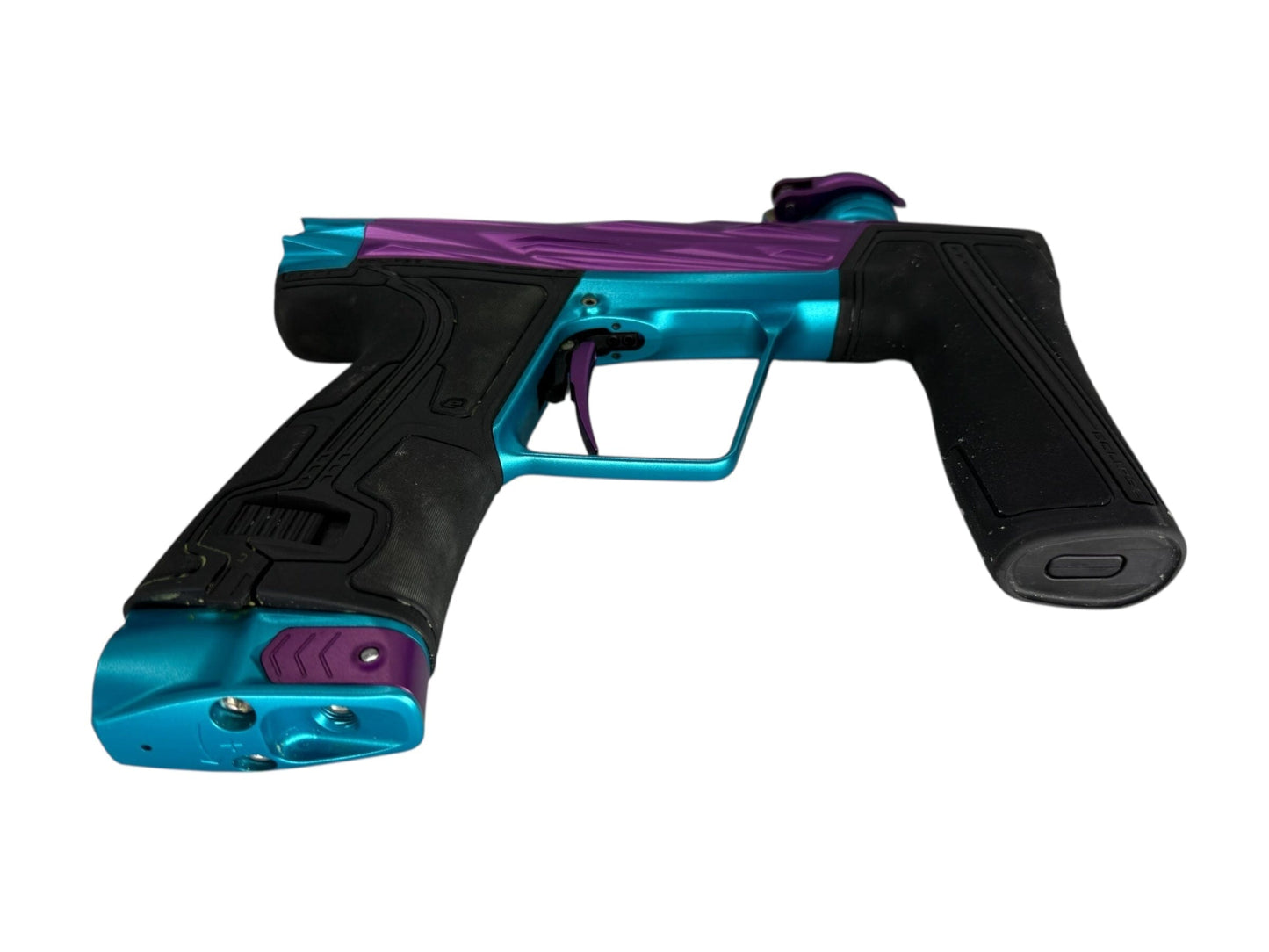Used Hk Army Shredder Geo R5 Paintball Gun Purple/Teal Paintball Gun from CPXBrosPaintball Buy/Sell/Trade Paintball Markers, New Paintball Guns, Paintball Hoppers, Paintball Masks, and Hormesis Headbands