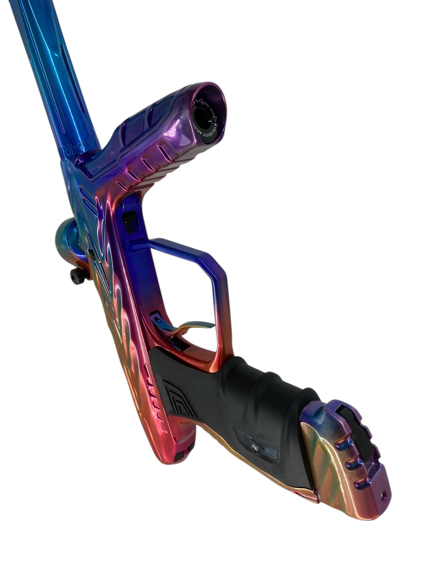 Used Hk Army Shredor Luxe Idol Custom Iridescent Paintball Gun Paintball Gun from CPXBrosPaintball Buy/Sell/Trade Paintball Markers, New Paintball Guns, Paintball Hoppers, Paintball Masks, and Hormesis Headbands