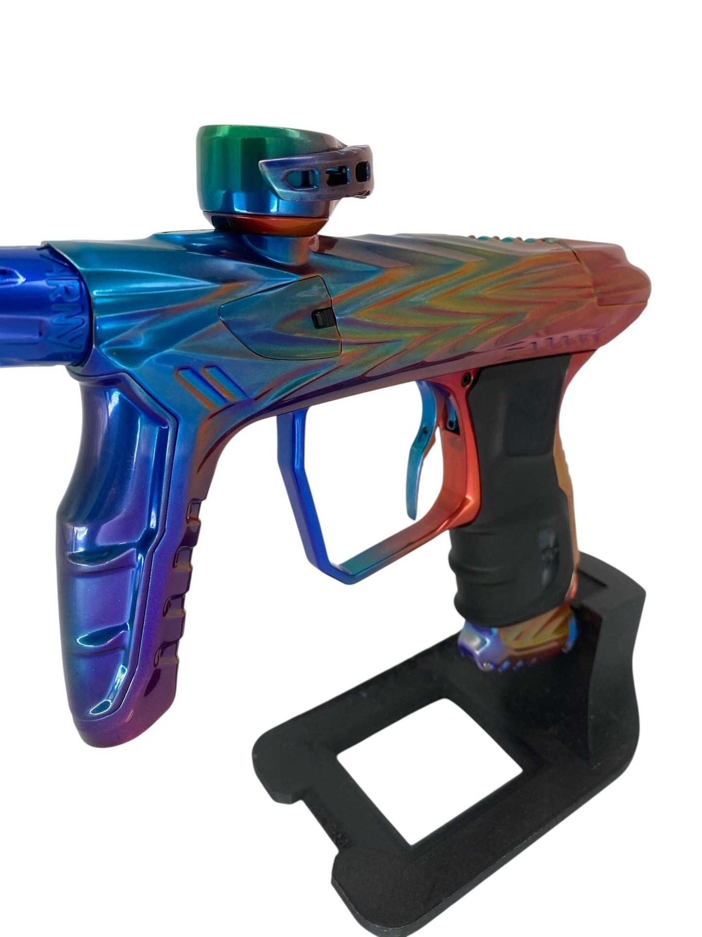 Used Hk Army Shredor Luxe Idol Custom Iridescent Paintball Gun Paintball Gun from CPXBrosPaintball Buy/Sell/Trade Paintball Markers, New Paintball Guns, Paintball Hoppers, Paintball Masks, and Hormesis Headbands