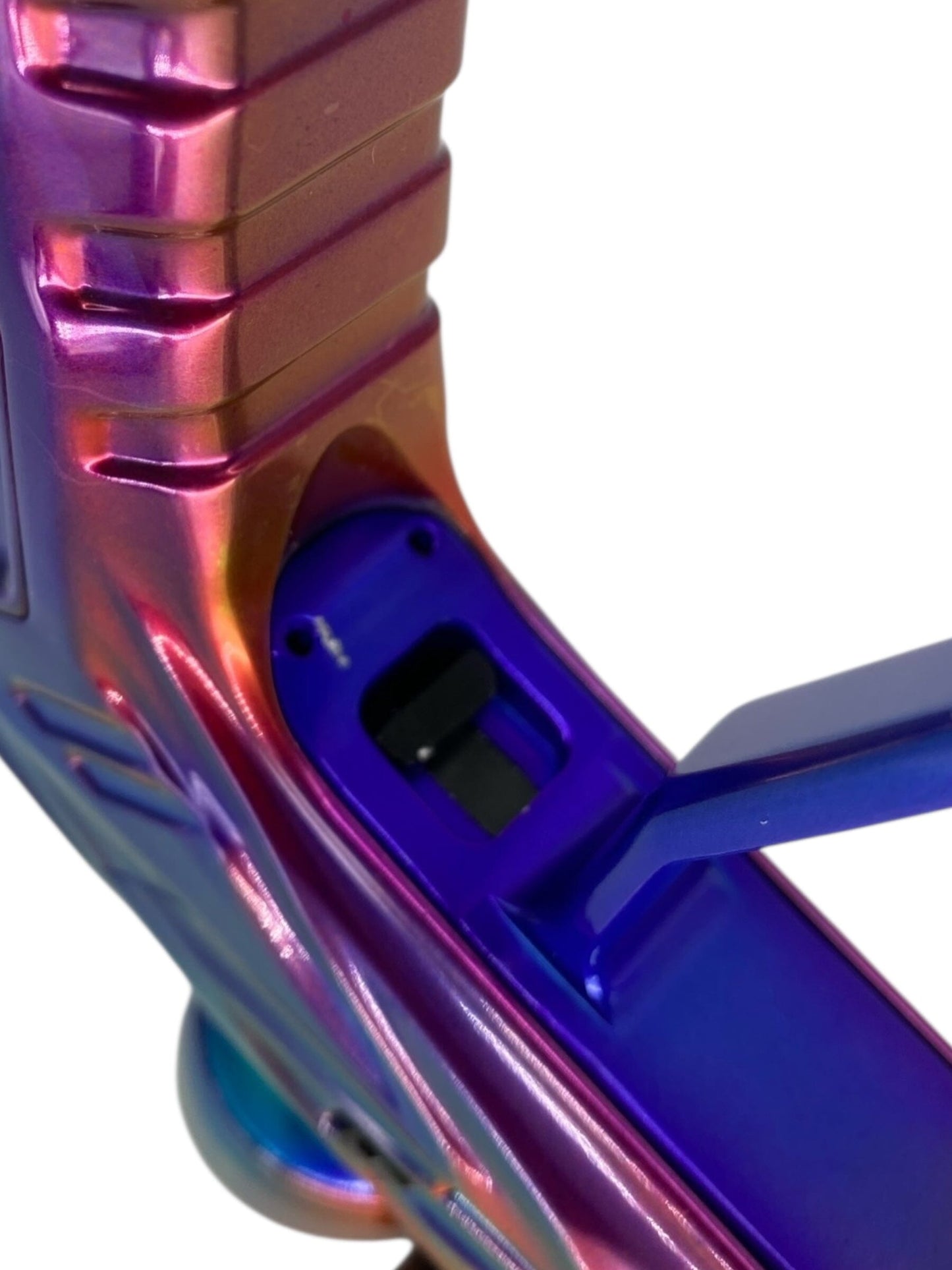 Used Hk Army Shredor Luxe Idol Custom Iridescent Paintball Gun Paintball Gun from CPXBrosPaintball Buy/Sell/Trade Paintball Markers, New Paintball Guns, Paintball Hoppers, Paintball Masks, and Hormesis Headbands