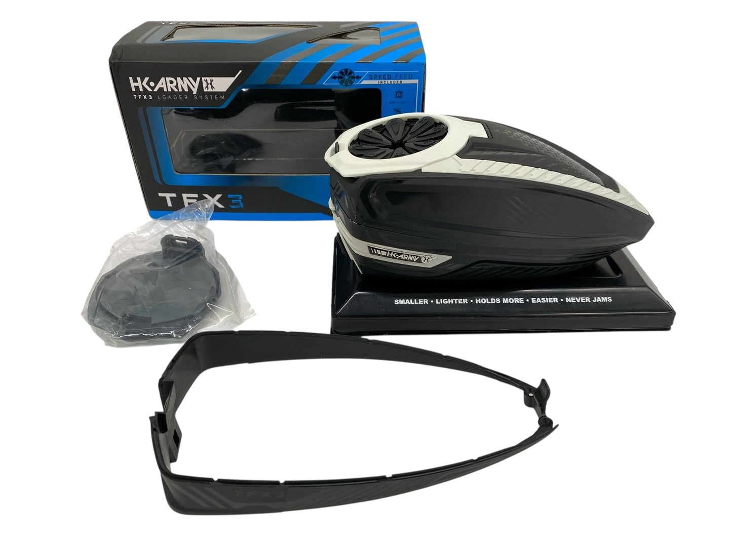 Used Hk Army TFX 3 Paintball Hopper Loader Paintball Gun from CPXBrosPaintball Buy/Sell/Trade Paintball Markers, New Paintball Guns, Paintball Hoppers, Paintball Masks, and Hormesis Headbands