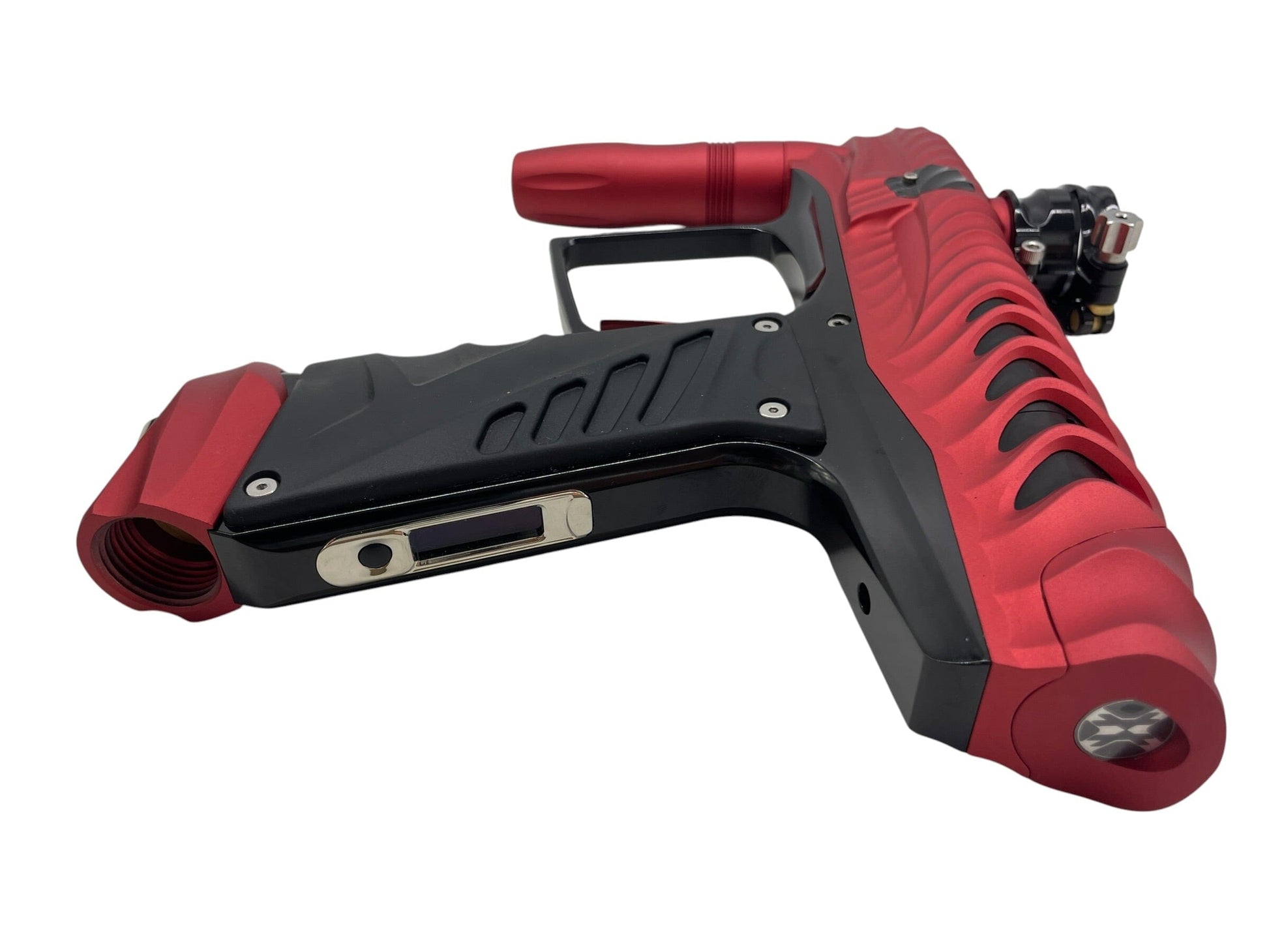 Used Hk Army V-Com Ripper Dust Red Paintball Gun Paintball Gun from CPXBrosPaintball Buy/Sell/Trade Paintball Markers, New Paintball Guns, Paintball Hoppers, Paintball Masks, and Hormesis Headbands
