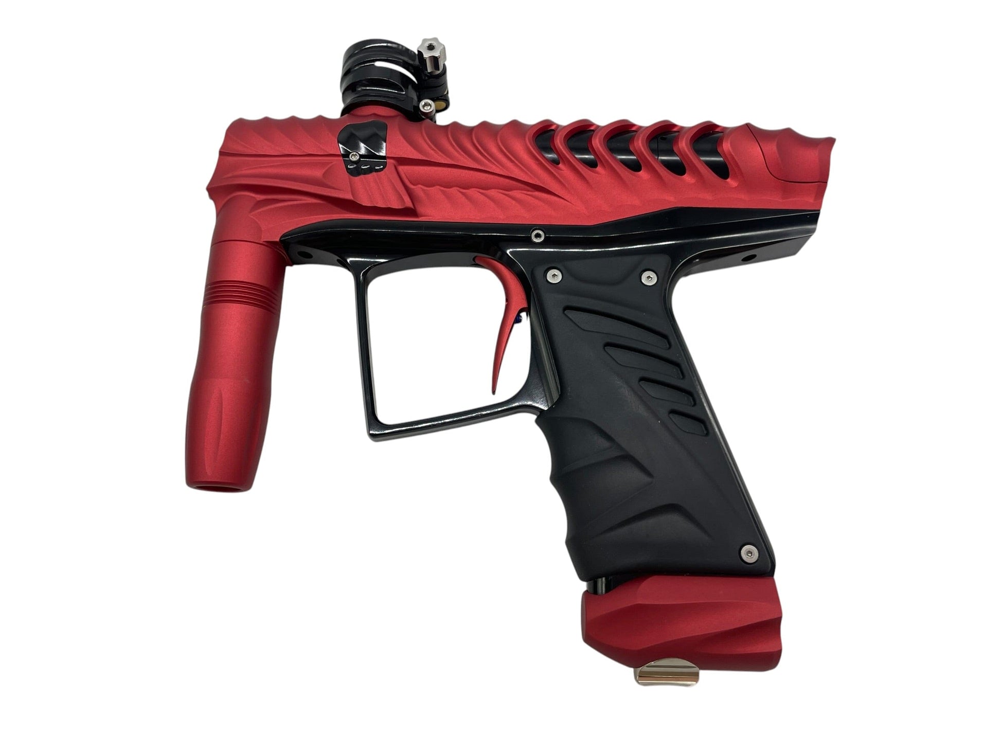 Used Hk Army V-Com Ripper Dust Red Paintball Gun Paintball Gun from CPXBrosPaintball Buy/Sell/Trade Paintball Markers, New Paintball Guns, Paintball Hoppers, Paintball Masks, and Hormesis Headbands