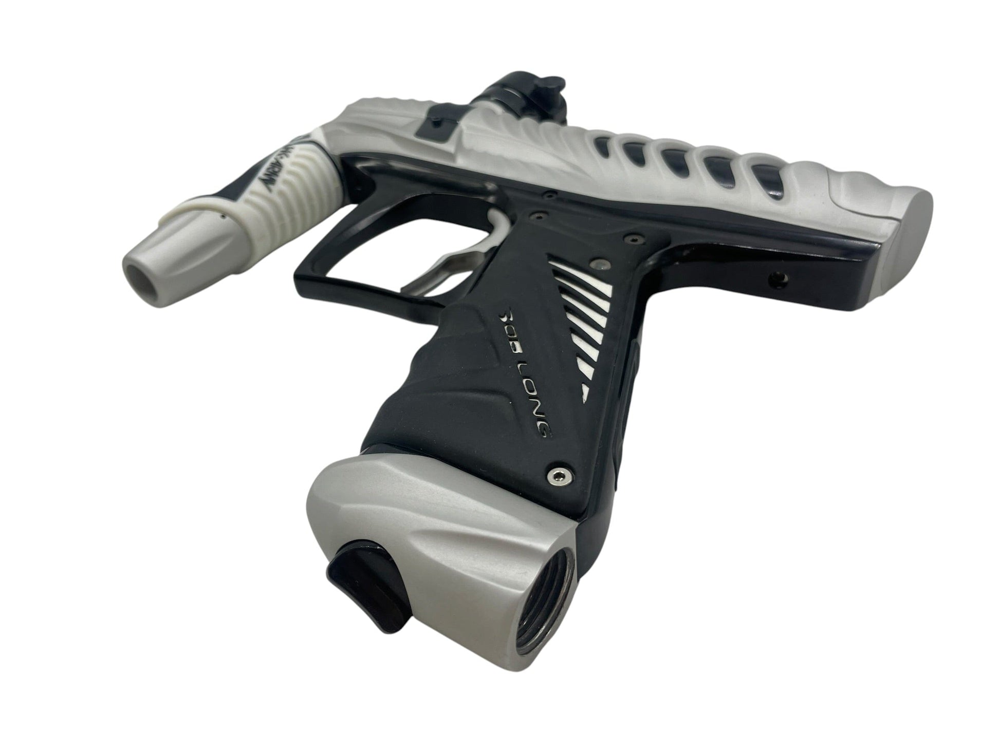 Used Hk Army V-Com Ripper Dust Silver Paintball Gun Paintball Gun from CPXBrosPaintball Buy/Sell/Trade Paintball Markers, New Paintball Guns, Paintball Hoppers, Paintball Masks, and Hormesis Headbands