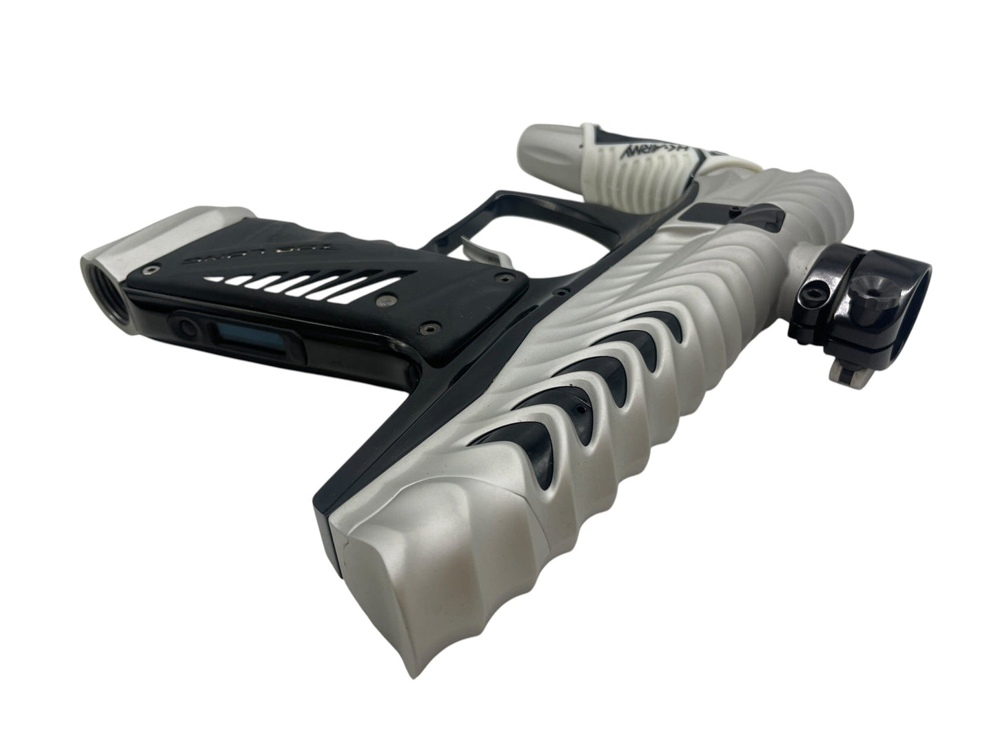 Used Hk Army V-Com Ripper Dust Silver Paintball Gun Paintball Gun from CPXBrosPaintball Buy/Sell/Trade Paintball Markers, New Paintball Guns, Paintball Hoppers, Paintball Masks, and Hormesis Headbands