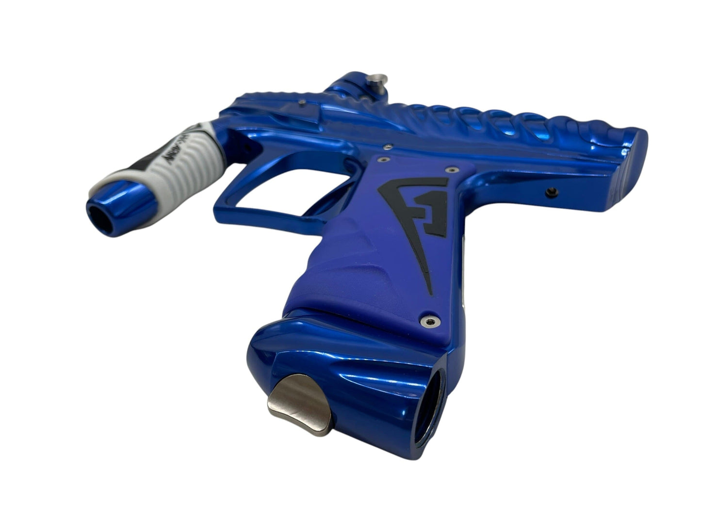 Used Hk Army V-Com Ripper Gloss Blue Paintball Gun Paintball Gun from CPXBrosPaintball Buy/Sell/Trade Paintball Markers, New Paintball Guns, Paintball Hoppers, Paintball Masks, and Hormesis Headbands