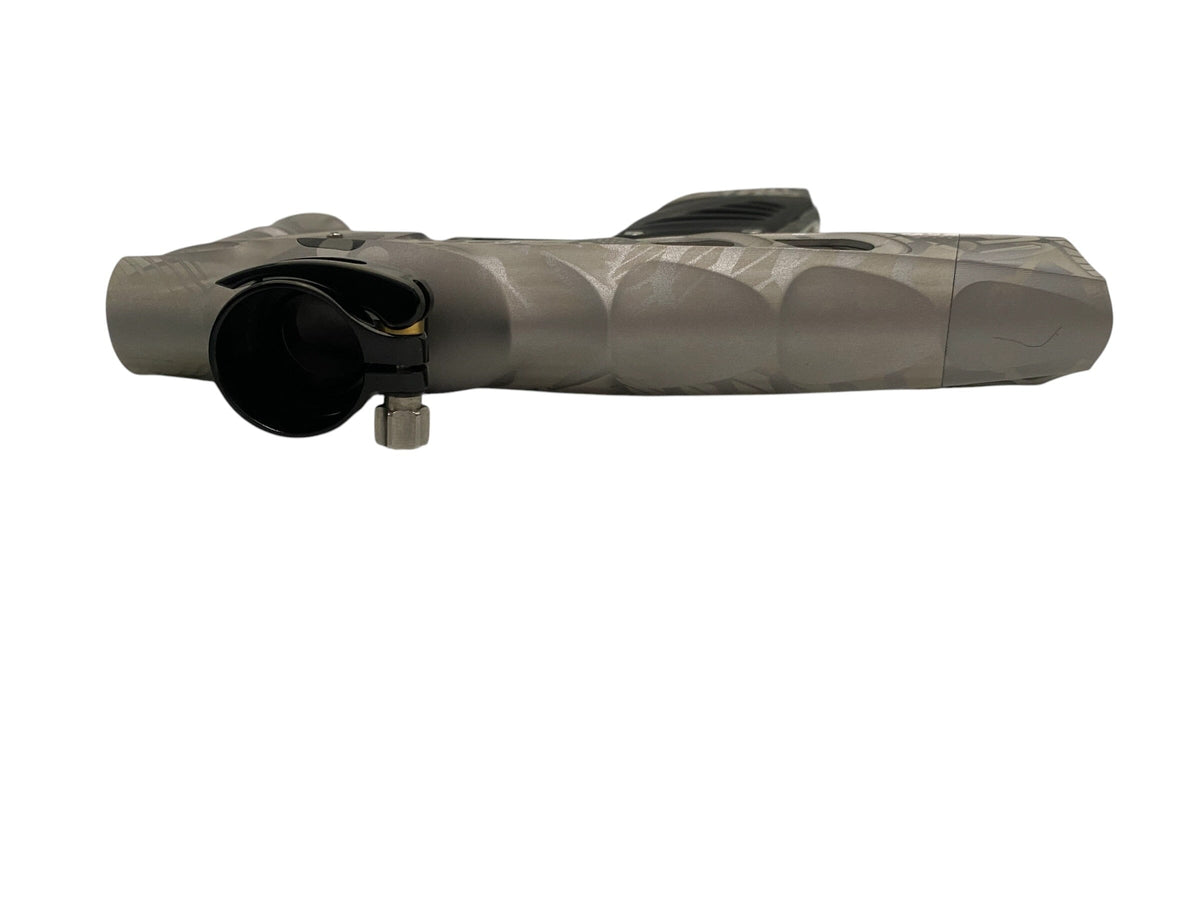 Used HK Army VCOM T-Rex Silver/Black Paintball Gun Paintball Gun from CPXBrosPaintball Buy/Sell/Trade Paintball Markers, New Paintball Guns, Paintball Hoppers, Paintball Masks, and Hormesis Headbands