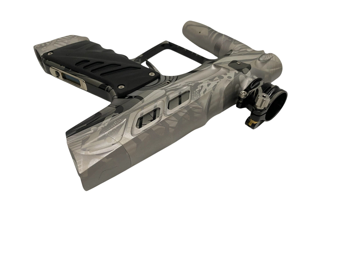 Used HK Army VCOM T-Rex Silver/Black Paintball Gun Paintball Gun from CPXBrosPaintball Buy/Sell/Trade Paintball Markers, New Paintball Guns, Paintball Hoppers, Paintball Masks, and Hormesis Headbands