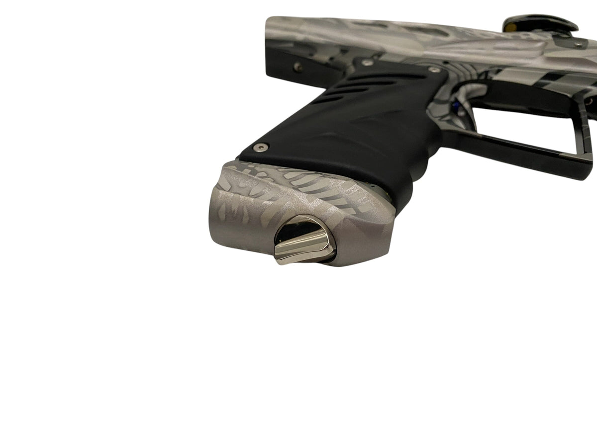 Used HK Army VCOM T-Rex Silver/Black Paintball Gun Paintball Gun from CPXBrosPaintball Buy/Sell/Trade Paintball Markers, New Paintball Guns, Paintball Hoppers, Paintball Masks, and Hormesis Headbands