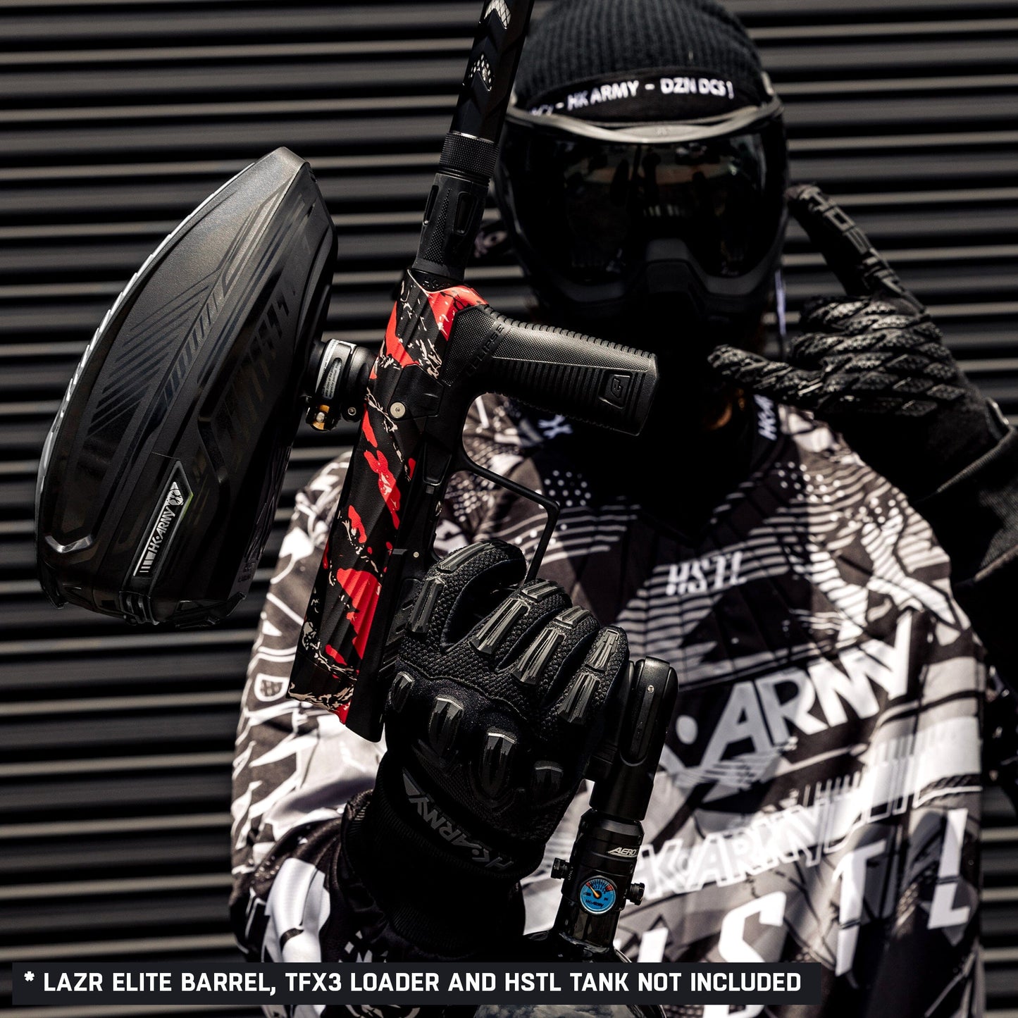 Used HK ETHA3 Fracture Red Paintball Gun from HK Army Clothing Buy/Sell/Trade Paintball Markers, New Paintball Guns, Paintball Hoppers, Paintball Masks, and Hormesis Headbands