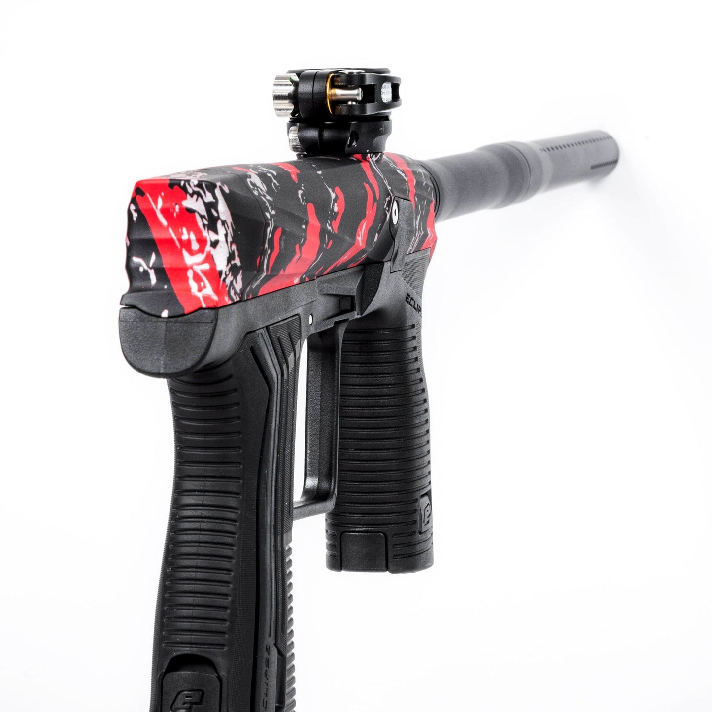 Used HK ETHA3 Fracture Red Paintball Gun from HK Army Clothing Buy/Sell/Trade Paintball Markers, New Paintball Guns, Paintball Hoppers, Paintball Masks, and Hormesis Headbands
