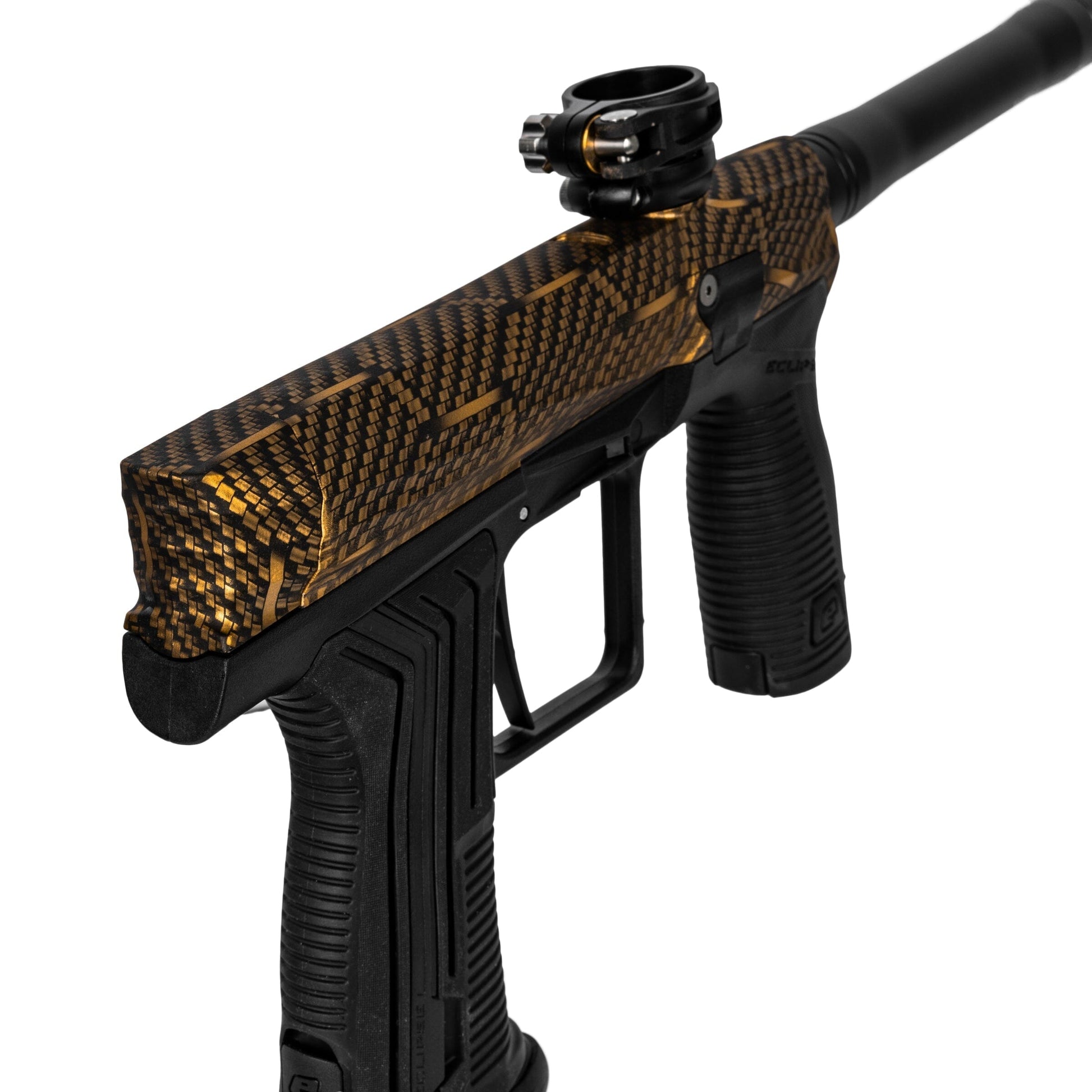 Used HK ETHA3 Machine Gold Paintball Gun from HK Army Clothing Buy/Sell/Trade Paintball Markers, New Paintball Guns, Paintball Hoppers, Paintball Masks, and Hormesis Headbands