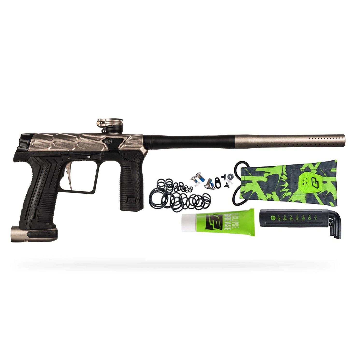 Used HK ETHA3 MTL HIVE - Dune Paintball Gun from HK Army Clothing Buy/Sell/Trade Paintball Markers, New Paintball Guns, Paintball Hoppers, Paintball Masks, and Hormesis Headbands