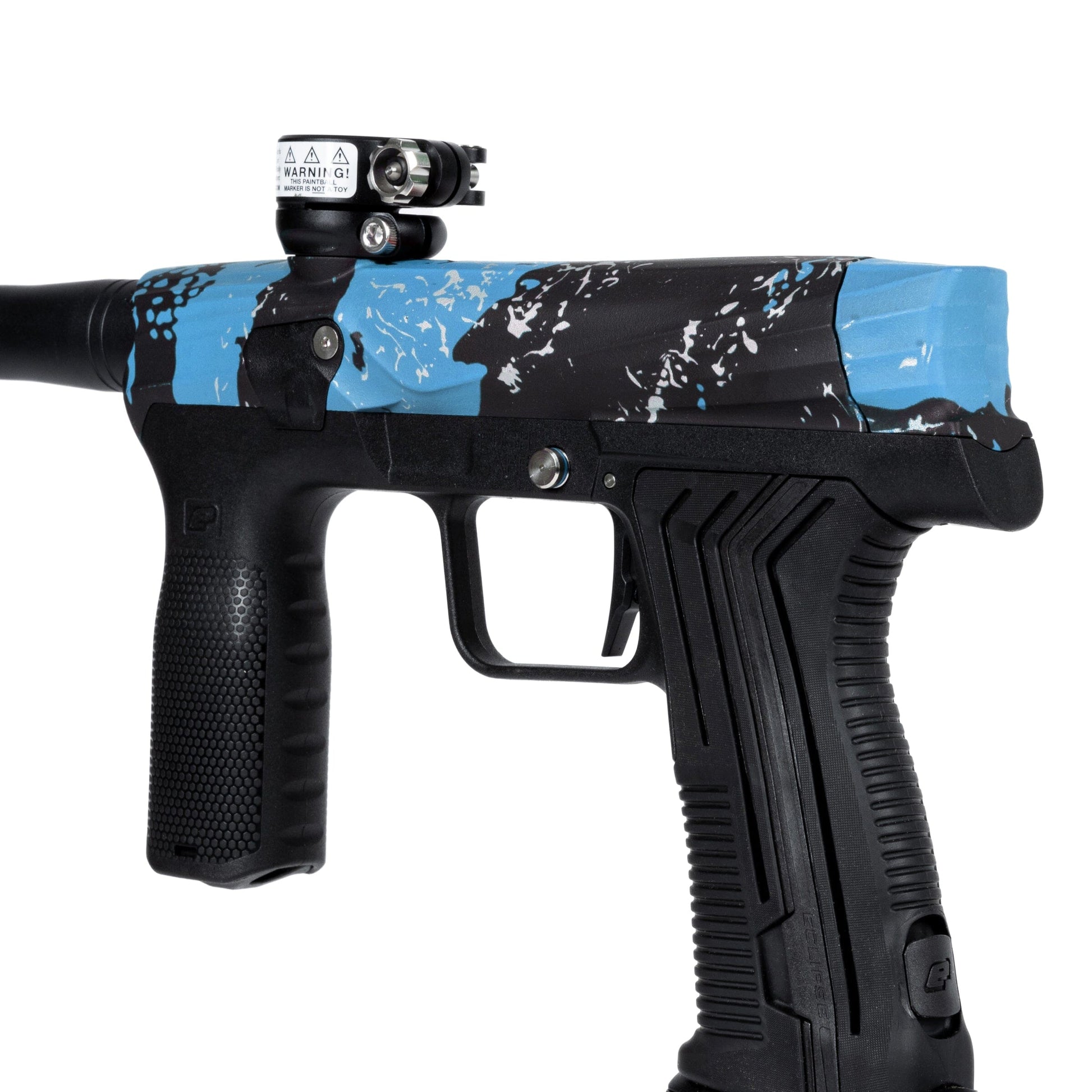 Used HK ETHA3M - Mech - Fracture Turquoise Paintball Gun from HK Army Clothing Buy/Sell/Trade Paintball Markers, New Paintball Guns, Paintball Hoppers, Paintball Masks, and Hormesis Headbands