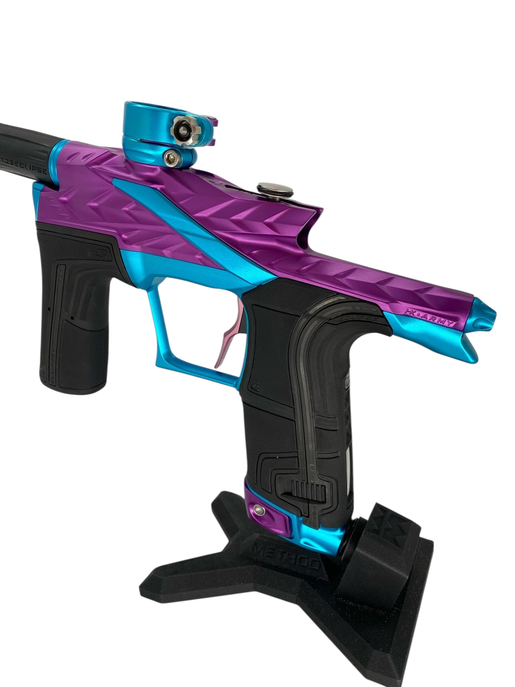 Used Hk Fossil Lv2 Paintball Gun Purple/Teal Paintball Gun from CPXBrosPaintball Buy/Sell/Trade Paintball Markers, New Paintball Guns, Paintball Hoppers, Paintball Masks, and Hormesis Headbands