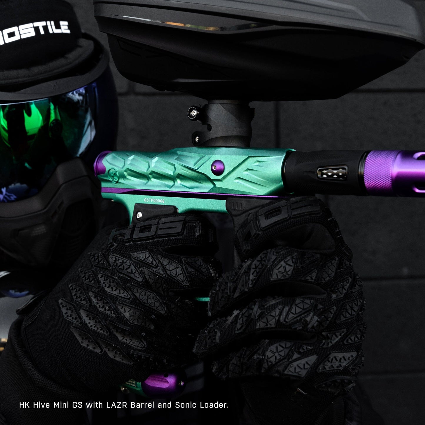 Used HK Hive Mini GS - Teal/Purple Paintball Gun from HK Army Clothing Buy/Sell/Trade Paintball Markers, New Paintball Guns, Paintball Hoppers, Paintball Masks, and Hormesis Headbands