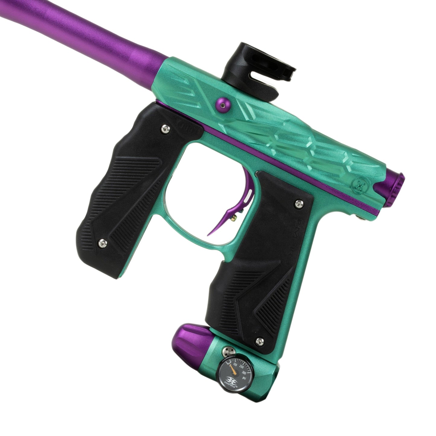 Used HK Hive Mini GS - Teal/Purple Paintball Gun from HK Army Clothing Buy/Sell/Trade Paintball Markers, New Paintball Guns, Paintball Hoppers, Paintball Masks, and Hormesis Headbands