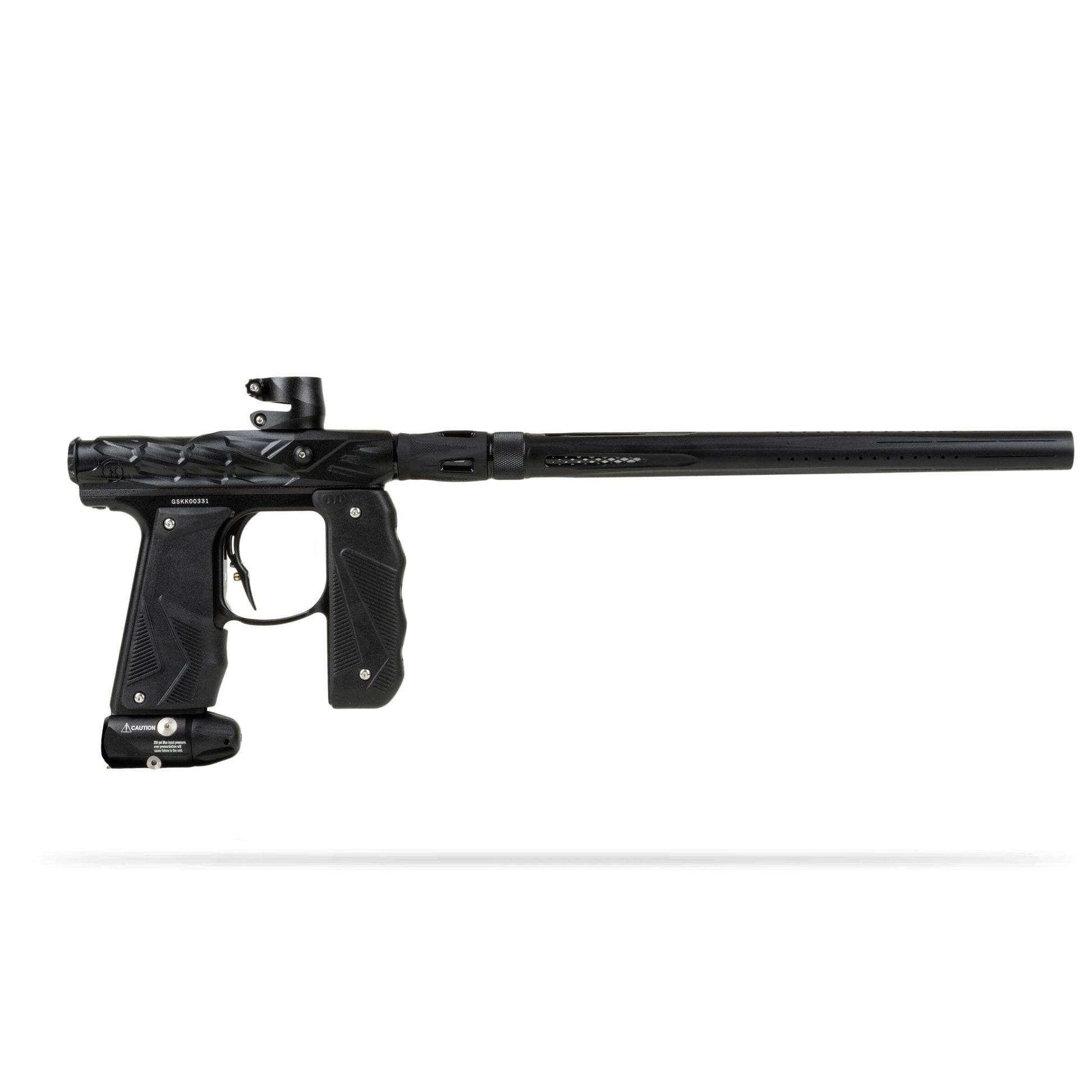 Used HK Hive Mini GS w/ LAZR Barrel - Black/Black Paintball Gun from HK Army Clothing Buy/Sell/Trade Paintball Markers, New Paintball Guns, Paintball Hoppers, Paintball Masks, and Hormesis Headbands