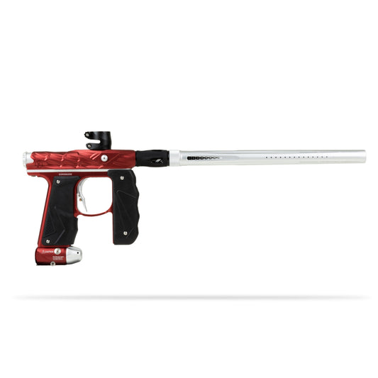 Used HK Hive Mini GS w/ LAZR Barrel - Red/Silver Paintball Gun from HK Army Clothing Buy/Sell/Trade Paintball Markers, New Paintball Guns, Paintball Hoppers, Paintball Masks, and Hormesis Headbands