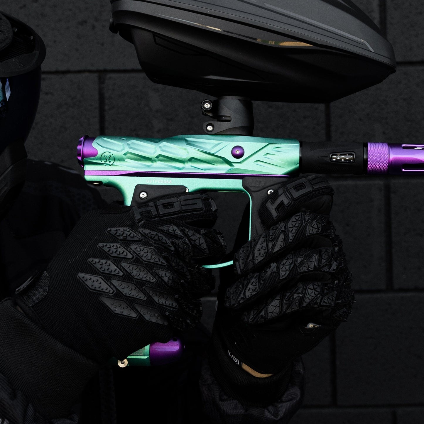 Used HK Hive Mini GS w/ LAZR Barrel - Teal/Purple Paintball Gun from HK Army Clothing Buy/Sell/Trade Paintball Markers, New Paintball Guns, Paintball Hoppers, Paintball Masks, and Hormesis Headbands