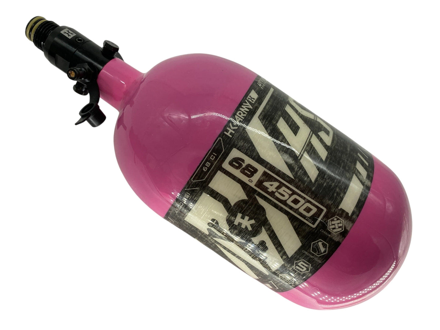 Used Hk Hstl Paintball Tank 68/4500 Pink Paintball Gun from CPXBrosPaintball Buy/Sell/Trade Paintball Markers, New Paintball Guns, Paintball Hoppers, Paintball Masks, and Hormesis Headbands