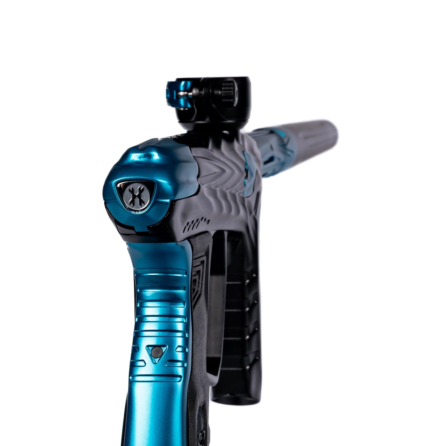 Used HK Shredder Luxe Idol - Dust Black/Teal Paintball Gun from HK Army Clothing Buy/Sell/Trade Paintball Markers, New Paintball Guns, Paintball Hoppers, Paintball Masks, and Hormesis Headbands