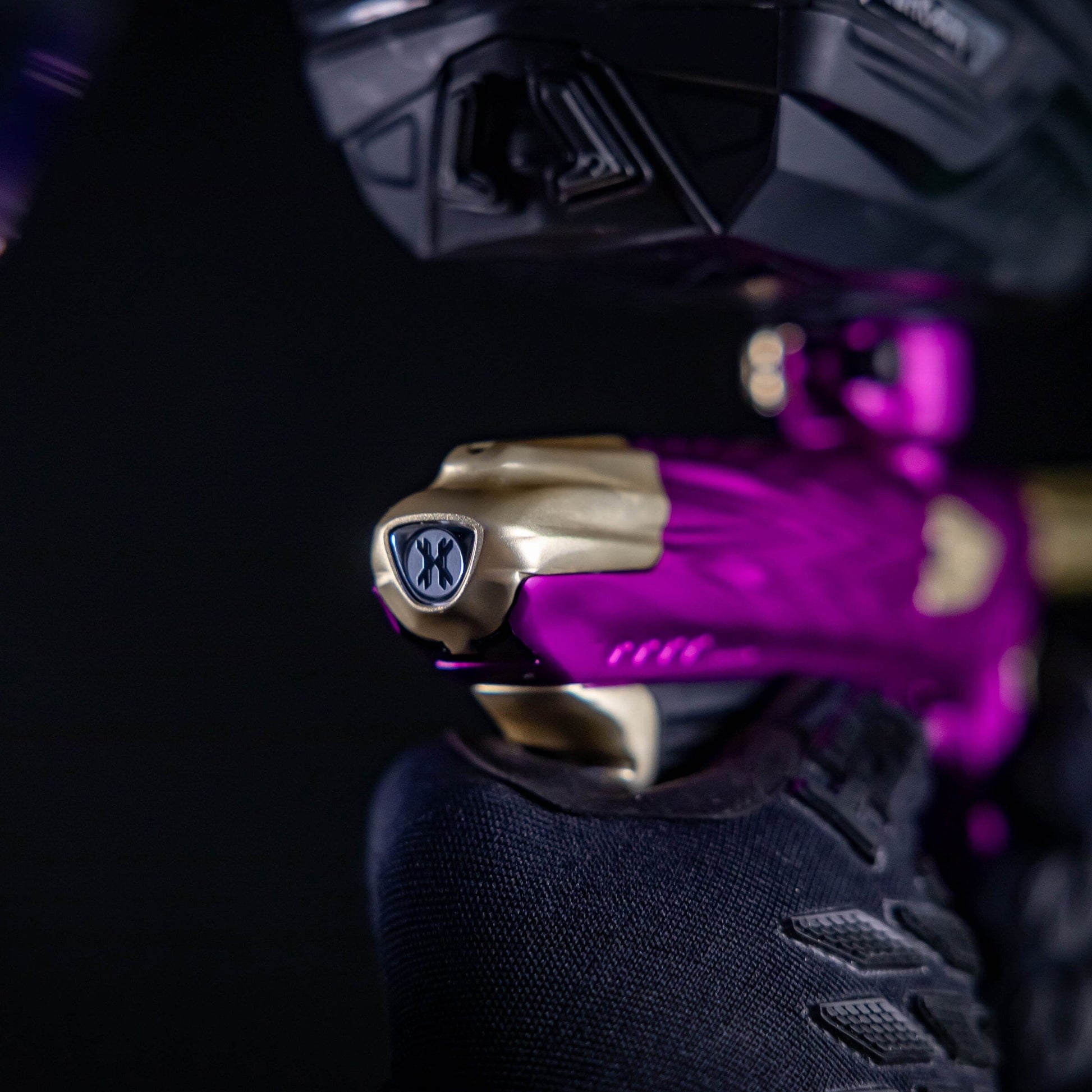 Used HK Shredder Luxe Idol - Dust Purple/Gold Paintball Gun from HK Army Clothing Buy/Sell/Trade Paintball Markers, New Paintball Guns, Paintball Hoppers, Paintball Masks, and Hormesis Headbands