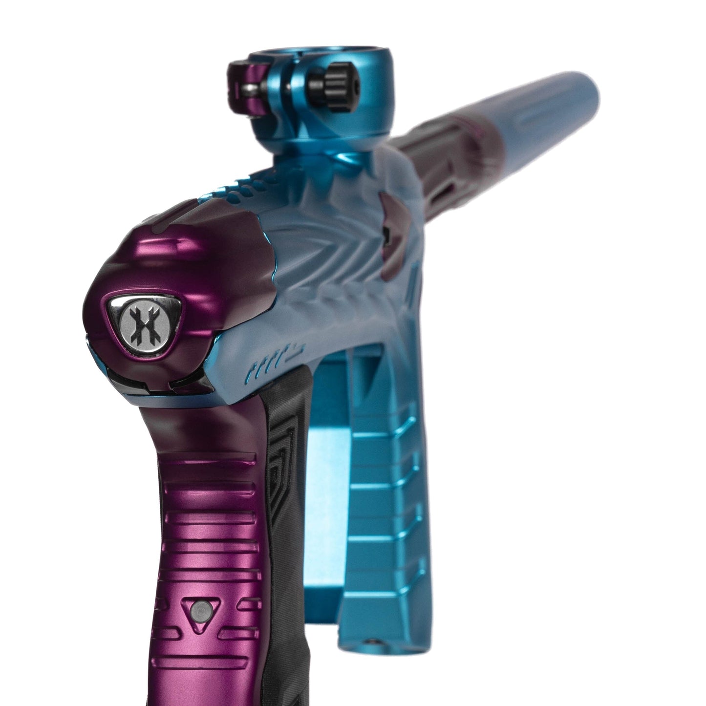Used HK Shredder Luxe Idol - Dust Teal/Purple Paintball Gun from HK Army Clothing Buy/Sell/Trade Paintball Markers, New Paintball Guns, Paintball Hoppers, Paintball Masks, and Hormesis Headbands