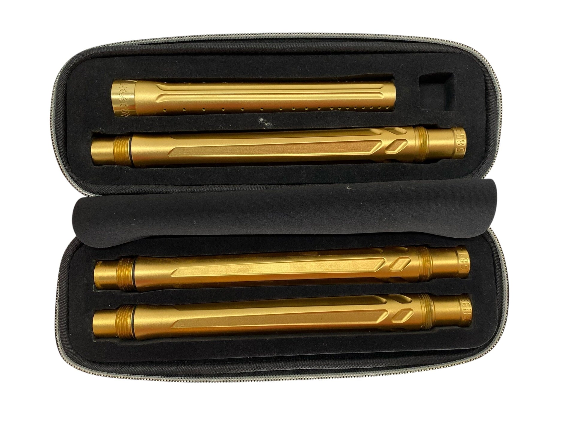 Used Hk XV- BARREL SYSTEM - XV A/C Barrel Kit D-Gold Paintball Gun from CPXBrosPaintball Buy/Sell/Trade Paintball Markers, New Paintball Guns, Paintball Hoppers, Paintball Masks, and Hormesis Headbands