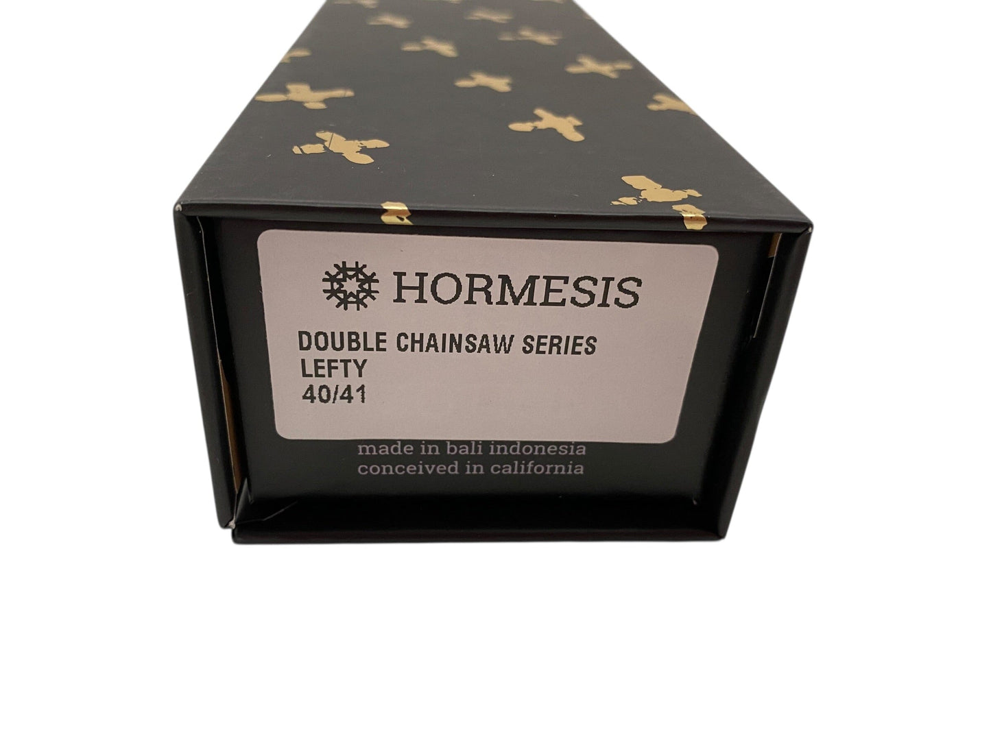 Used HORMESIS HEADBAND : DOUBLE CHAINSAW SERIES LEFTY 40/41 Paintball Gun from CPXBrosPaintball Buy/Sell/Trade Paintball Markers, New Paintball Guns, Paintball Hoppers, Paintball Masks, and Hormesis Headbands