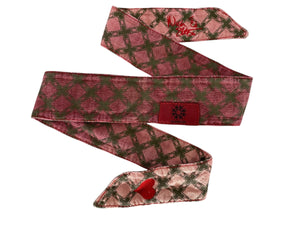 Lenço Bandeau Hermès Original Azul Estampado 90 Feminino