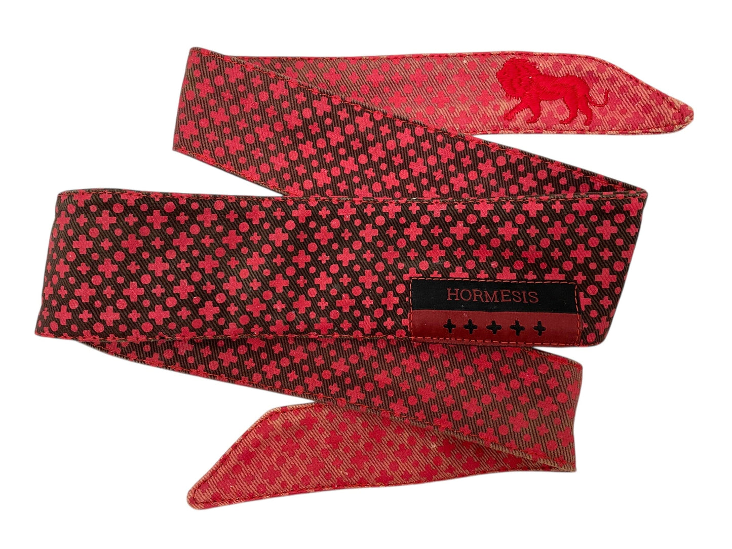 Used HORMESIS HEADBAND : THE RED LION SERIES BLACK/RED 112/120 Paintball Gun from CPXBrosPaintball Buy/Sell/Trade Paintball Markers, New Paintball Guns, Paintball Hoppers, Paintball Masks, and Hormesis Headbands